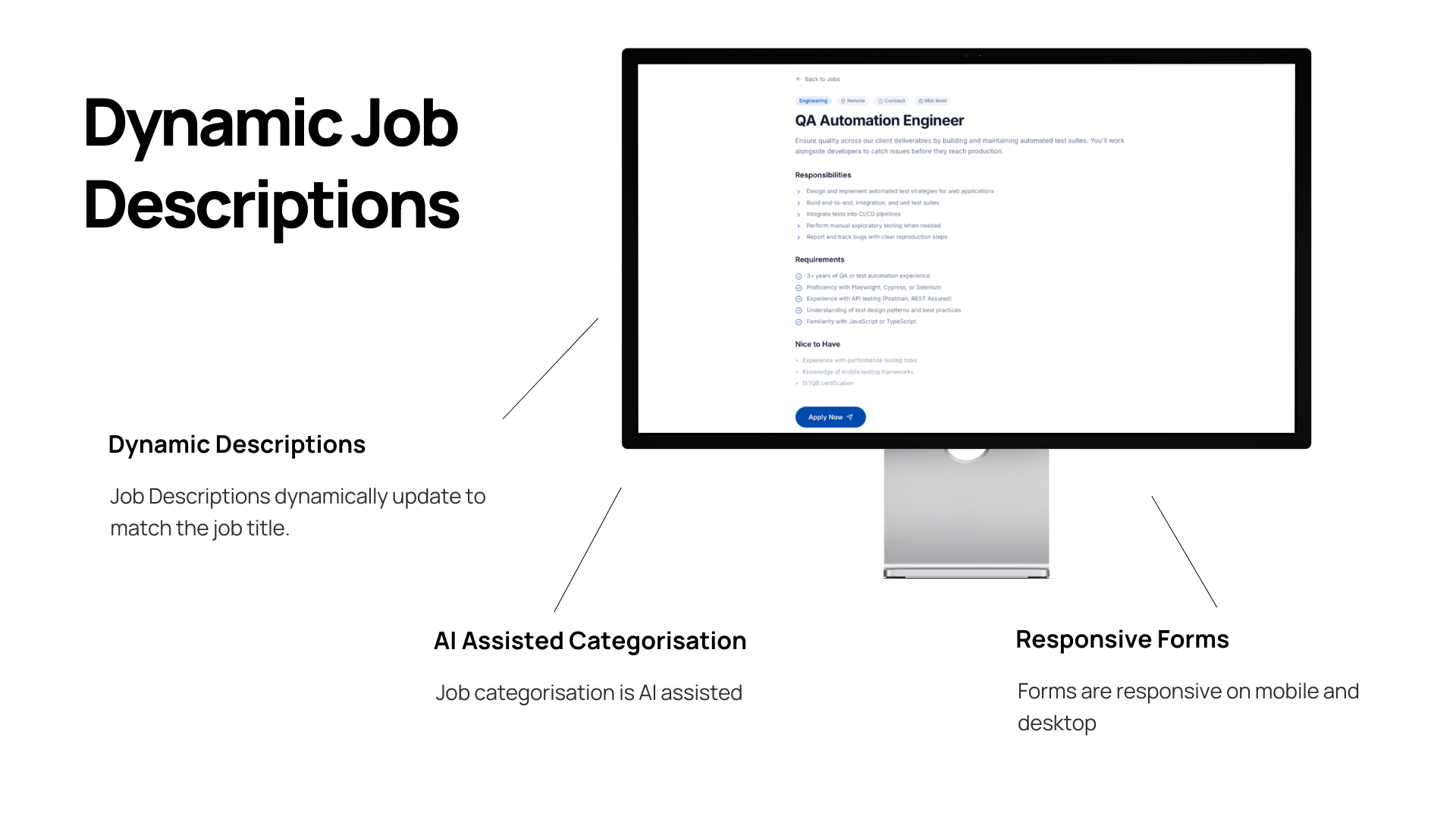 Mimi Outsourcing platform - candidate matching